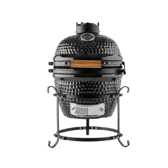 Auplex Wholesale Ceramic 13" Kamado Joe BBQ Charcoal smokeless indoor barbeque grill