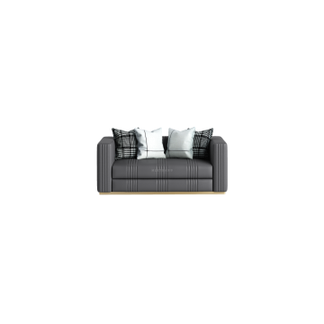 Met 2 zitplaatsen gestoffeerde loveseat sofa moderne bank