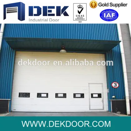 vertical opening industrial doors overhead sectional door