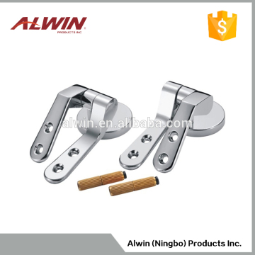 chrome finished Zinc Alloy material cover toilet seat hinge P-817