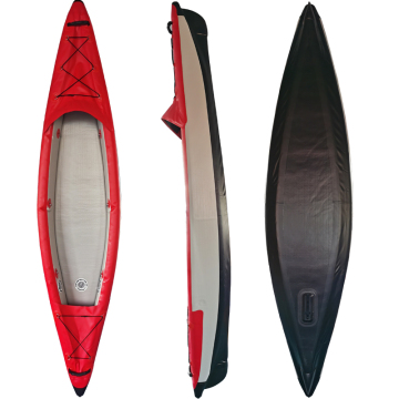 Durable Drop-Stitch Folding Inflatable Single-Seat Sea Fishing Pedal Kayak
