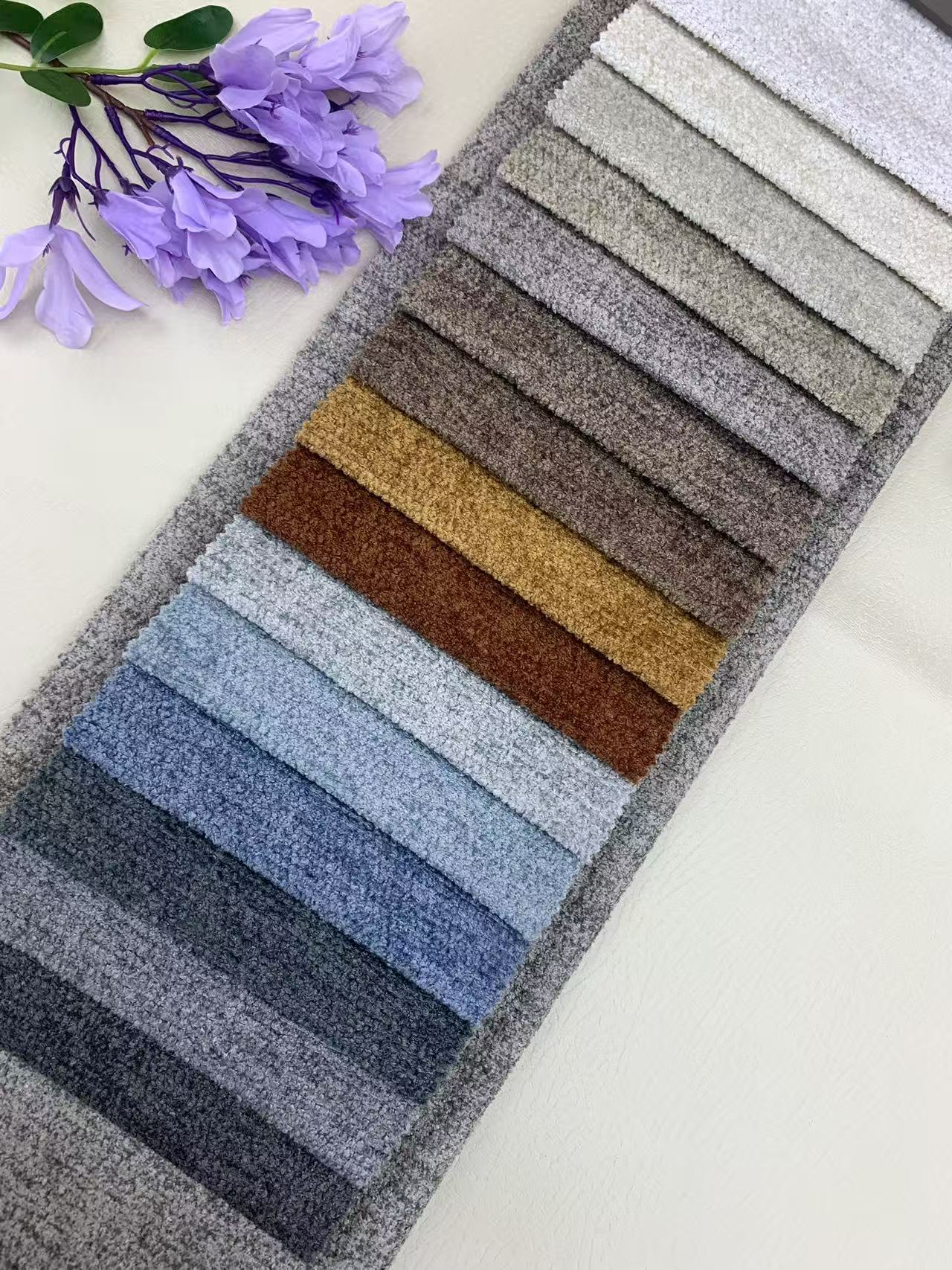 Soft Speckled Velvet Fabric