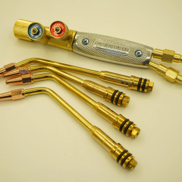 Switzerland Type Hand Cutting Welding Torch with Additional Tips