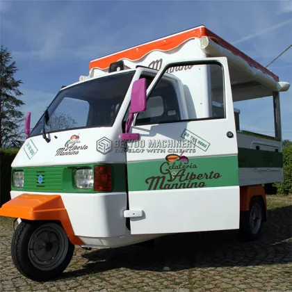 Belyoo Ape Piaggio Electric Tricycle Mobile Bar for Sale