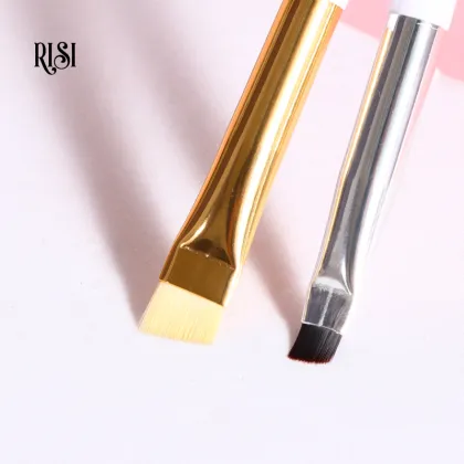 RISI Professional Eyelash & Brow Lamination Brushes - Super Thin Lash Lifting & Brow Brush