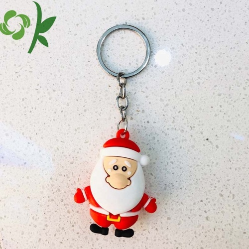 Kerstdecoratie creatieve cartoon sleutelhanger