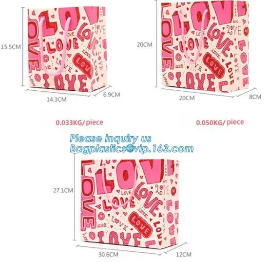 wedding shopping paper bag paper gift bag with handle, gold logo foiled jewelry paper gift bag, christmas brown kraft paper gift