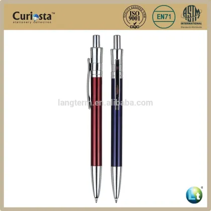 Metal roller ball pens