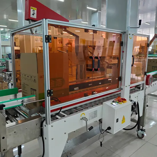Automatic Tape Sealing Machine for Carton Box Folding and Sealing