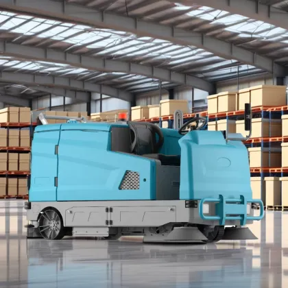 China High-Quality Electric Municipal Driving Commercial Floor Scrubber