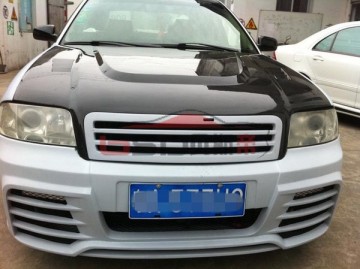 1998 2004 ABT Style Fiber Glass Grill para Audi A6