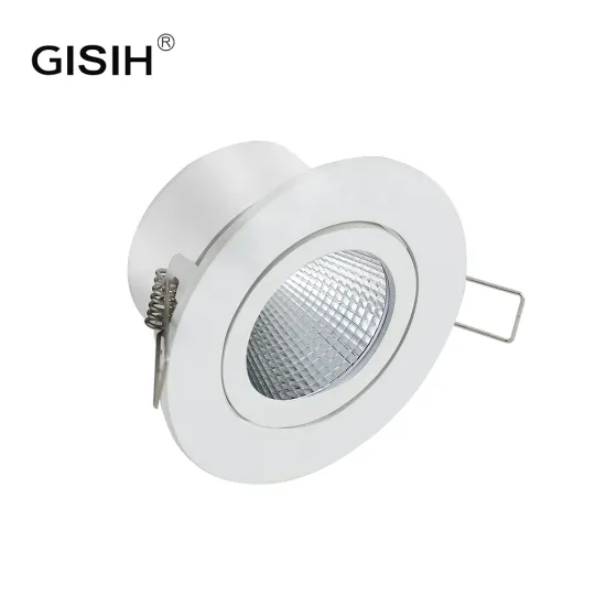 GISIH 7W Anti-Glare Recessed LED Downlight for Hotel, Office, Restaurant, and Home