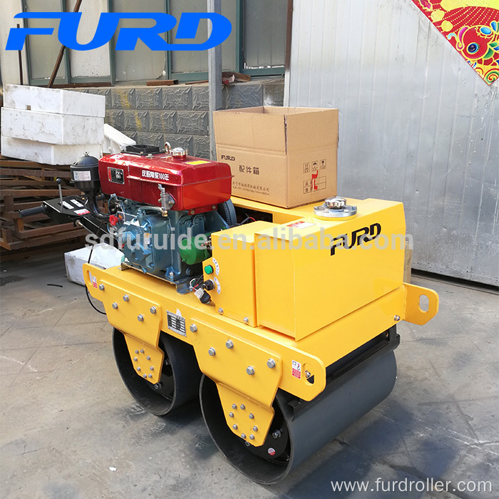 Small-size Smooth Drum Compactor for Compact All Types of Soil (FYL-S600CS)