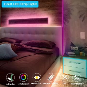 Luces de tiras LED para el dormitorio luces LED de 36 pies