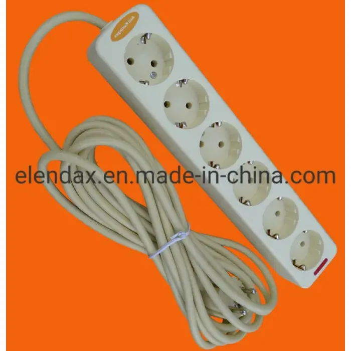 4-сторонний европейский удлинитель E5004ES