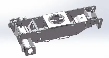 Aerial Work Platform Chassis XGS22ACK with Frame Design