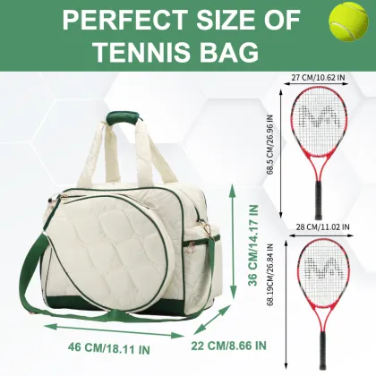 Modern Design Tennis Tote Bag for Active Lifestyles