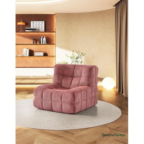 Kompressionssofa mit Waffelmuster für kleine Räume