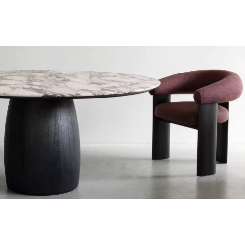 Cadeira de jantar nórdica elegante de veludo para restaurante moderno