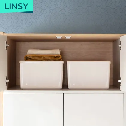 Linsy Two Doors Bedroom Set with Wardrobe Cabinet Designs - Modern Solid Wood Wardrobe FT1D