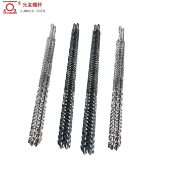 Ang Corrosion-Resistant ISO Certified Nitrided Parallel Twin Screw at Barrel para sa UPVC