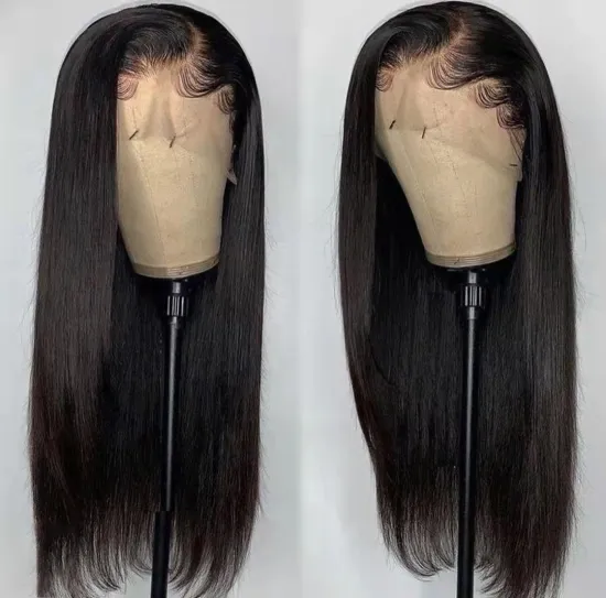 Wholesale Cambodian Raw Curly Hair Wig Vendor, 150% 180% Density 5x5 Transparent Lace Closure Human Hair Wigs For Black Women