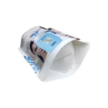 Kraft Paper PLA Doypack Custom Compostable Skincare Bag