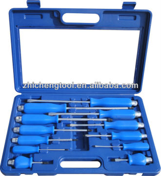 12PC Heavy Duty Screwdriver Set Single color