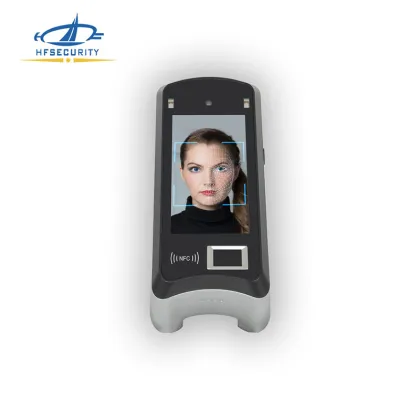 Touchscreen facial recognition attendance machine