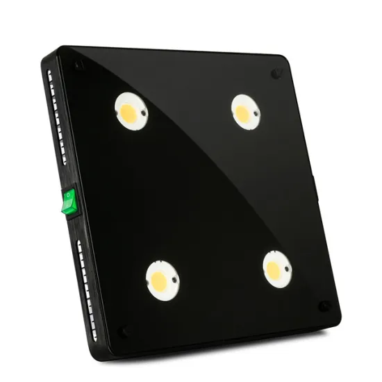 indoor plant led grow lamp within tent