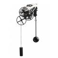 Branch Pendulum Gear Wall Clock