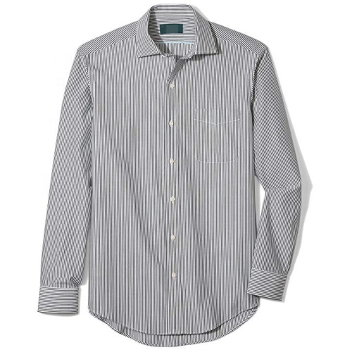 Classic Fit Stripe England Style Tuxedo Shirts