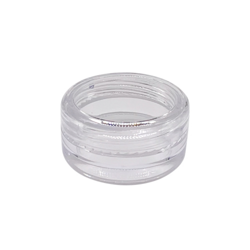 Plastic Cosmetic Cream Jar Travel Jar