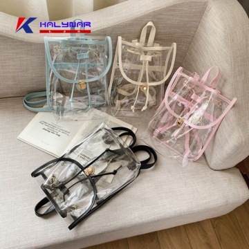 Clear High Duty Transparent PVC Backpack