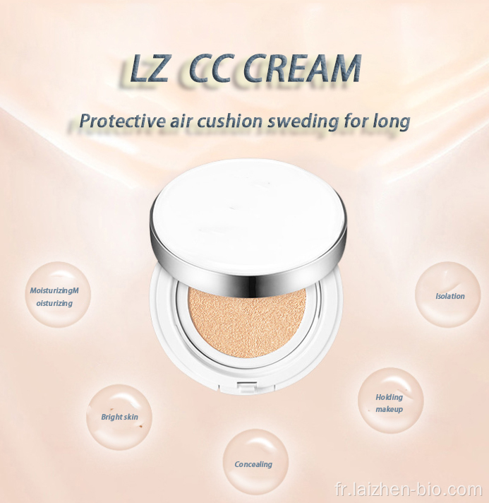 CC crème visage mat brillant