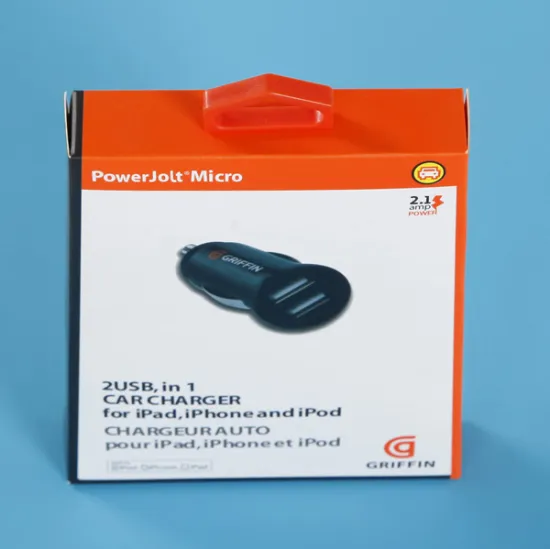 CMYK PET BOX For Car Charger