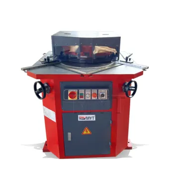 Adjustable Angle Hydraulic Sheet Metal Notching Machine for 45-135 Degree Corners