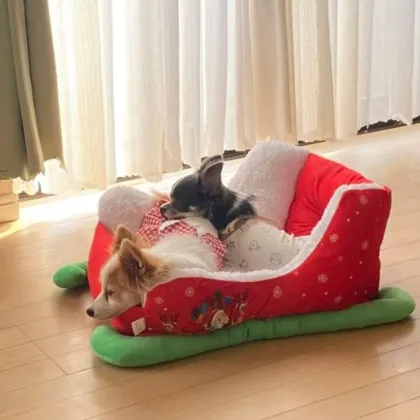 Hot Sale Christmas Cat Bed - Warm Pet Nest