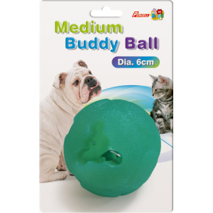 Percell Medium Buddy Ball Juguete dispensador de golosinas duraderas