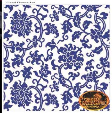 Unmatched Quality Water Transfer Printing Flower Art Design 3D Studio DGDAF023 Width0.5M HydroGraphic Floral Flower Art