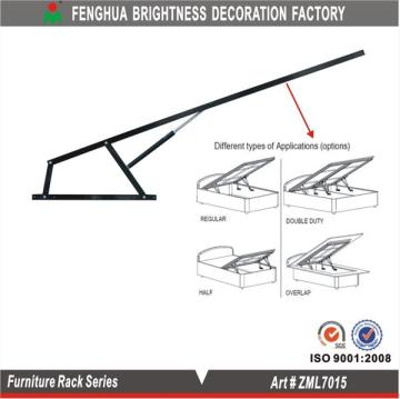 bed frame fittings with gas springs/bed lift mechanism/gas pipe fittings