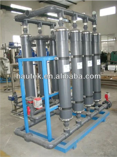 Mineral water hollow fiber ultrafiltration membrane system for water treatment plant