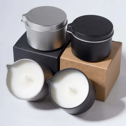 Massage oil candle fragrance essential oil aromatherapy