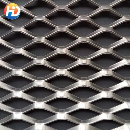 PVC Coated Expanded Metal Light Mesh Security Screens and Curtains