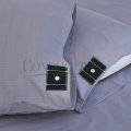 Taie d&#39;oreiller en coton antistatique grise pour dormir