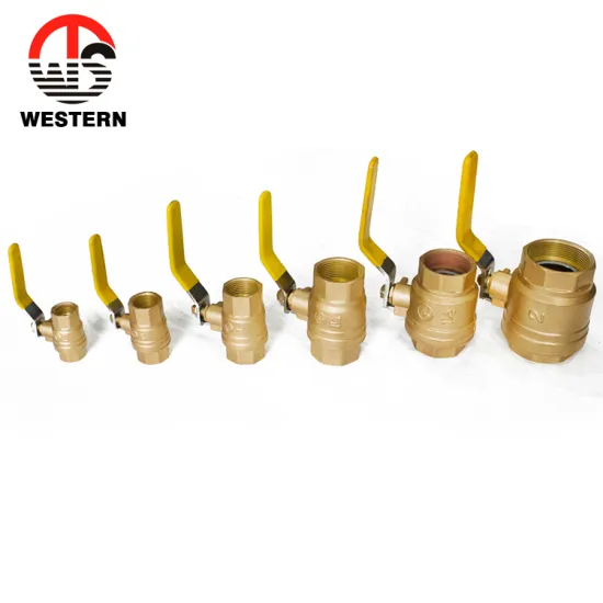 3/4 inch female full port forged brass ball valve for Lubricant / Transformer / Insulation Oil Purifier