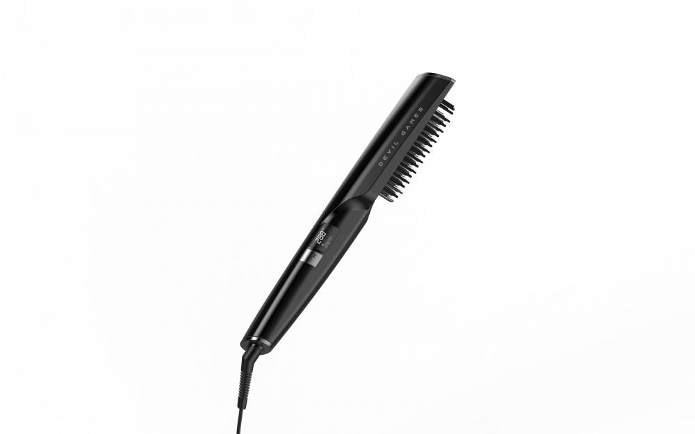 Hair Straightening Brush With Essential Oil