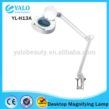 Magnifying lamp for beauty salon use