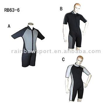 Short Wet Suits for Men