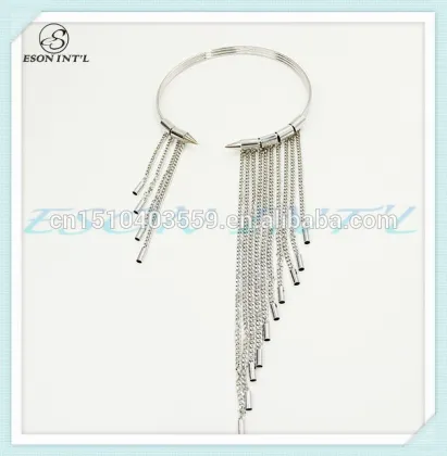 Women Exaggerated Gold Jewelry, Gold Jewelry Display, Chain Necklace Jewelry